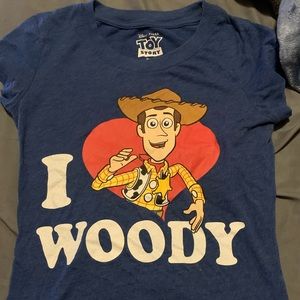 Disney I love Woody shirt